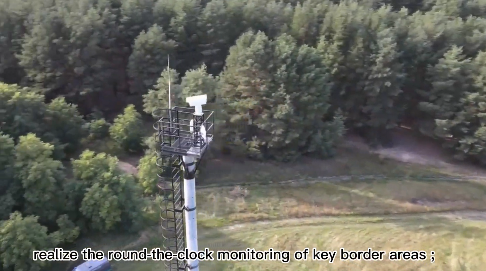 Long Range Distance Professional Thermal Imaging Camera for Border Surveillance