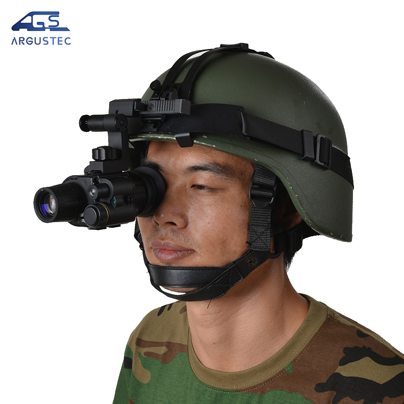 Argustec Helmet Type Night Vision Goggles for Wildlife Hunting Imaging Camera